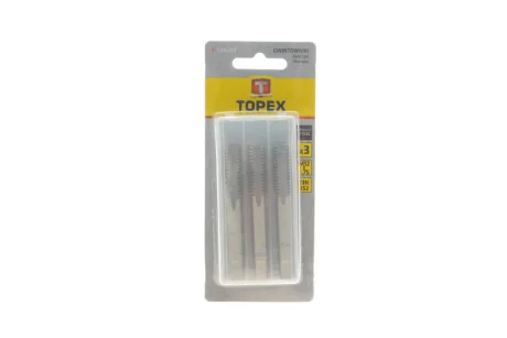 Набір інструментів для нарізки різьби (мітчики) M12x1.75 3 од. TOPEX 14A212