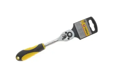 Тріскачка 1/4" 45 зубців 150 mm TOPEX 38D501