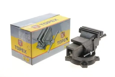 Тиски поворотні, 100 мм. TOPEX 07A210