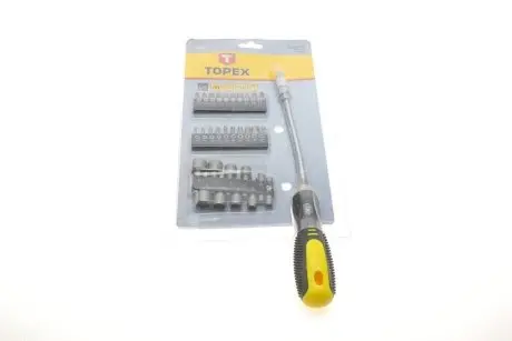 Набір біт комбінований 31 од. TOPEX 39D865