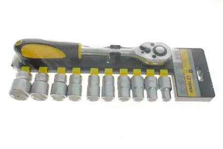 Набір змінних головок 1/2", 11 шт. TOPEX 38D652