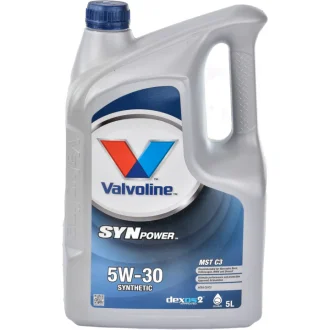 Моторна олива SynPower MST C3 5W-30 синтетична 5 л VALVOLINE 874308