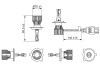 Автолампа H4 12V 24W P43t LED Powerlight TWIN (6000К) 1 987 301 564 BOSCH 1987301564 (фото 7)