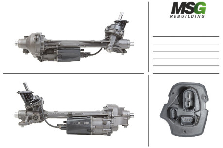 Рульова рейка з ЕПК VW Arteon 17-, Skoda Superb 15-, SEAT Ateca 16- Rebuilding MSG VW416.NL00.R