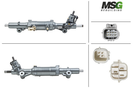 Рульова рейка з ЕПК Lexus IS 05-13, Lexus GS 05-11 Rebuilding MSG LE401.NLA0.R