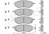 SUBARU гальмівні колодки передн. LEGACY IV, FORESTER, OUTBACK 09- CIFAM 822-763-0 (фото 1)
