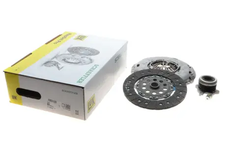 Комплект зчеплення Chevrolet Captiva/Epica/Lacetti/Nubira/Opel Antara 2.0D 06- (d=240mm) (+вижимний) LUK 624 4103 33