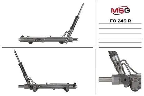 Рульова рейка з ГПК відновлена Ford Transit Custom 12- Rebuilding MSG FO246R