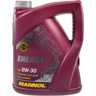 Олива моторна Energy 5W-30 5L (4шт уп) MN7511-5 MANNOL MN75115