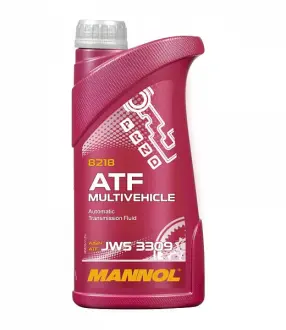 Масло трансмиссионное ATF OEM MultiVehicle JWS 3309 1л MANNOL MN82181
