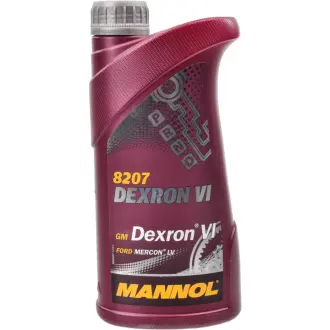 Трансмиссионное масло Dexron VI синтетическое 1 л MANNOL MN82071