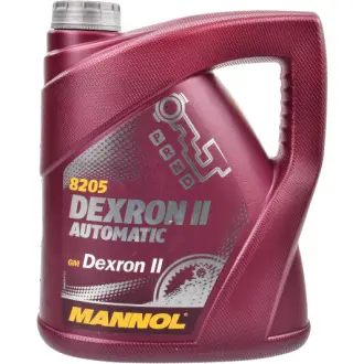 Трансмиссионное масло Dexron II Automatic минеральное 4 л MANNOL MN82054