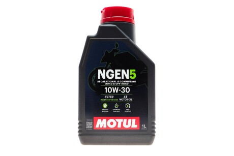 Олива 10W30 NGEN 5 4T (1L) (API SP/JASO MA2) (111817) MOTUL 839001 (фото 1)