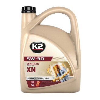 Олива моторна SYNTHETIC MOTOR OIL SN XN 5W-30 5 л K2 O1505E