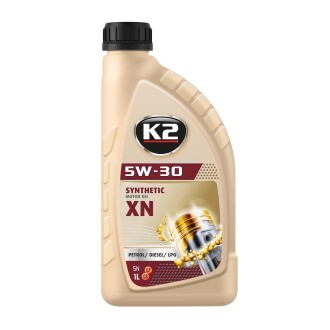 Олива моторна SYNTHETIC MOTOR OIL SN XN 5W-30 1 л K2 O1501E