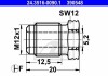 З\'єднувач трубки гальмівний (M12x1/12x20/d=5.2) ATE 24.3516-0090.1 (фото 1)