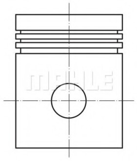 Поршень MAHLE MAHLE\KNECHT 0156102