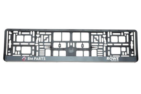 Рамка номерного знака, чорна ROWE РАМКА НОМЕРНОГО ЗНАКА ROWE ЧОРНА