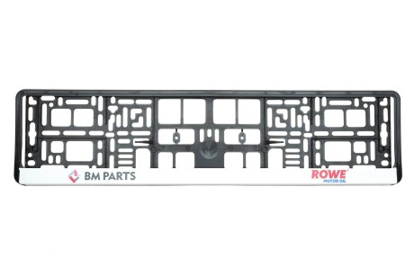 Рамка номерного знака, біла ROWE РАМКА НОМЕРНОГО ЗНАКА ROWE БІЛА