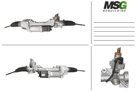 Рульова рейка з ЕПК Mercedes-Benz C-Class W204 07-14, Mercedes-Benz E-Class W212 09-16 Rebuilding MSG ME411.NLR0.R