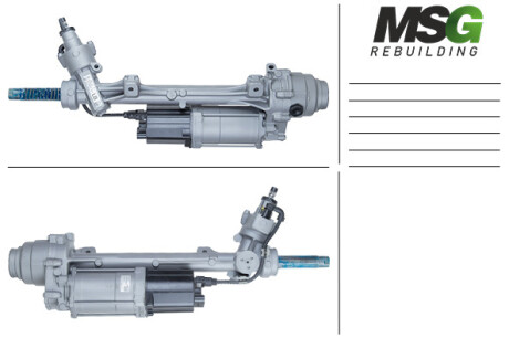 Рульова рейка з ЕПК BMW 1 F20/F21 11-19, BMW 4 F32-36 13-20, BMW 3 F30-31 12-19 LC Rebuilding MSG BW410.NLR5.R