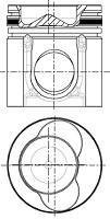 Поршень NURAL 8743500000