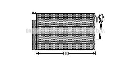 Радіатор кондиціонера COOLING AVA BWA5363D (фото 1)