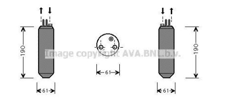 Осушувач,кондиціонер COOLING AVA HYD080 (фото 1)