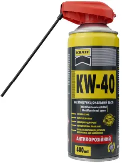 Мастило універсальне аерозоль з клапаном Кобра, 400 мл KRAFT KF017