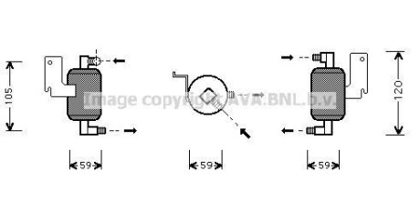 Осушувач,кондиціонер COOLING AVA CND186 (фото 1)