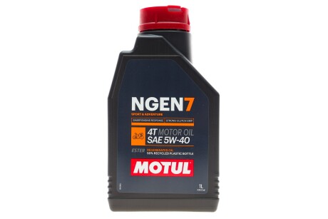 Олива 5W40 NGEN 7 4T (1L) (API SP/JASO MA2) (111826) MOTUL 839501