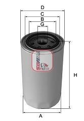 Фільтр оливи SOFIMA S 3593 R