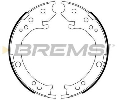 BREMSI GF0716