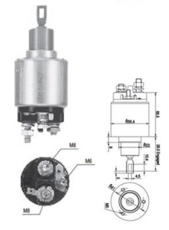 Соленоїд стартера MAGNETI MARELLI 940113050558