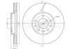 Диск гальмівний (передній) Opel Vectra B 95-03/Saab 900 93-02 (288x25) METELLI 23-0605C (фото 1)