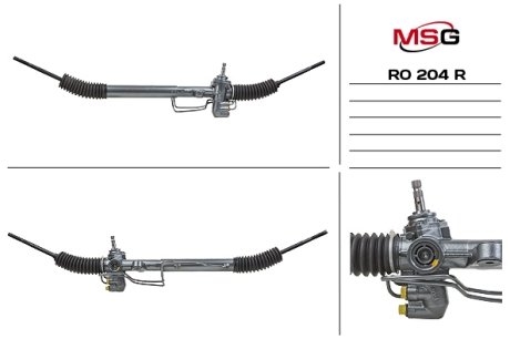 Рульова рейка з ГПК відновлена Rebuilding MSG RO204R