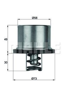 Термостат BEHR THD182