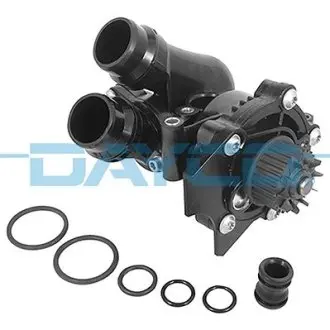 VW помпа води бензин з вбудованим термостатом Audi A4,5,6,Amarok,Jetta IV,Passat,Skoda, 2.0TSI/TFSI 08- DAYCO DP1982