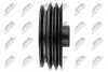 ШКІВ ВАЛУ | MITSUBISHI ENG.4M40 2.8TD PAJERO V26W/V36V/V46W 94-00 /OPCJA 1, PORУWNAC Z RKP-MS-035/ NTY RKP-MS-012 (фото 3)
