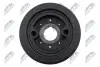 ШКІВ ВАЛУ | MITSUBISHI ENG.4M40 2.8TD PAJERO V26W/V36V/V46W 94-00 /OPCJA 1, PORУWNAC Z RKP-MS-035/ NTY RKP-MS-012 (фото 5)