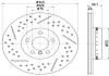 Диск гальмівний (задній) BMW 3 (F30/F80) 12-18 (345x24) PRO+ B38/B47/B48/N20/N47 TEXTAR 92265225 (фото 1)