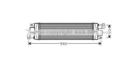 Інтеркулер COOLING AVA FTA4337