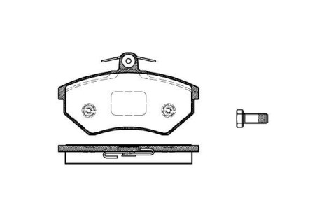 Drive+ - Гальмівні колодки до дисків Drive+ DRIVE+ DP1010.10.0963