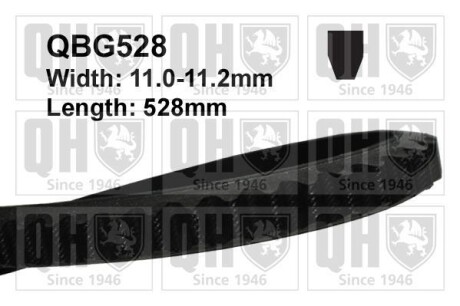 V-belt, 11x528 mm QUINTON HAZELL QBG528