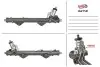 Рульова рейка з ГПК відновлена Jaguar XF 08-15, Jaguar F-Type 13-, Jaguar S-Type 99-07 Rebuilding MSG JA215R (фото 1)