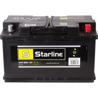 Аккумулятор 6 CT-80-R STARLINE BA SL 80 AGM