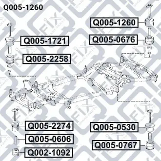 Подушка підрамника Q-FIX Q005-1260