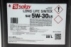 Масло моторное LONG LIFE SINTEX LS 5W30 20л SOLGY 504046 (фото 2)