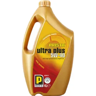 Моторна олива Ultra Plus 5W-40 синтетична 4 л PRISTA P060801