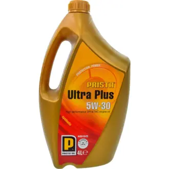 Моторное масло Ultra Plus 5W-30 синтетическое 4 л PRISTA 4114